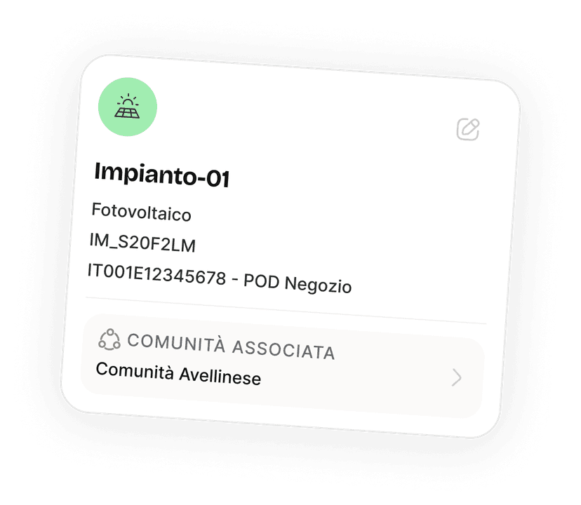 Impianto fotovoltaico